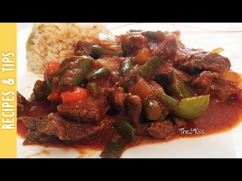 Carne con Salsa del Pato (Del Pato Beef Stew) -The290ss