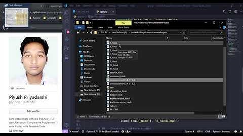 Indian RailwayAnnounceMent Projects | Python , PyAudio,Python3, AudioProduction