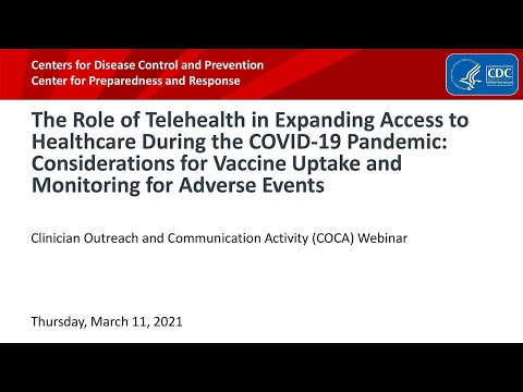 Telehealth in Expanding Access to Healthcare During the COVID-19 Pandemic