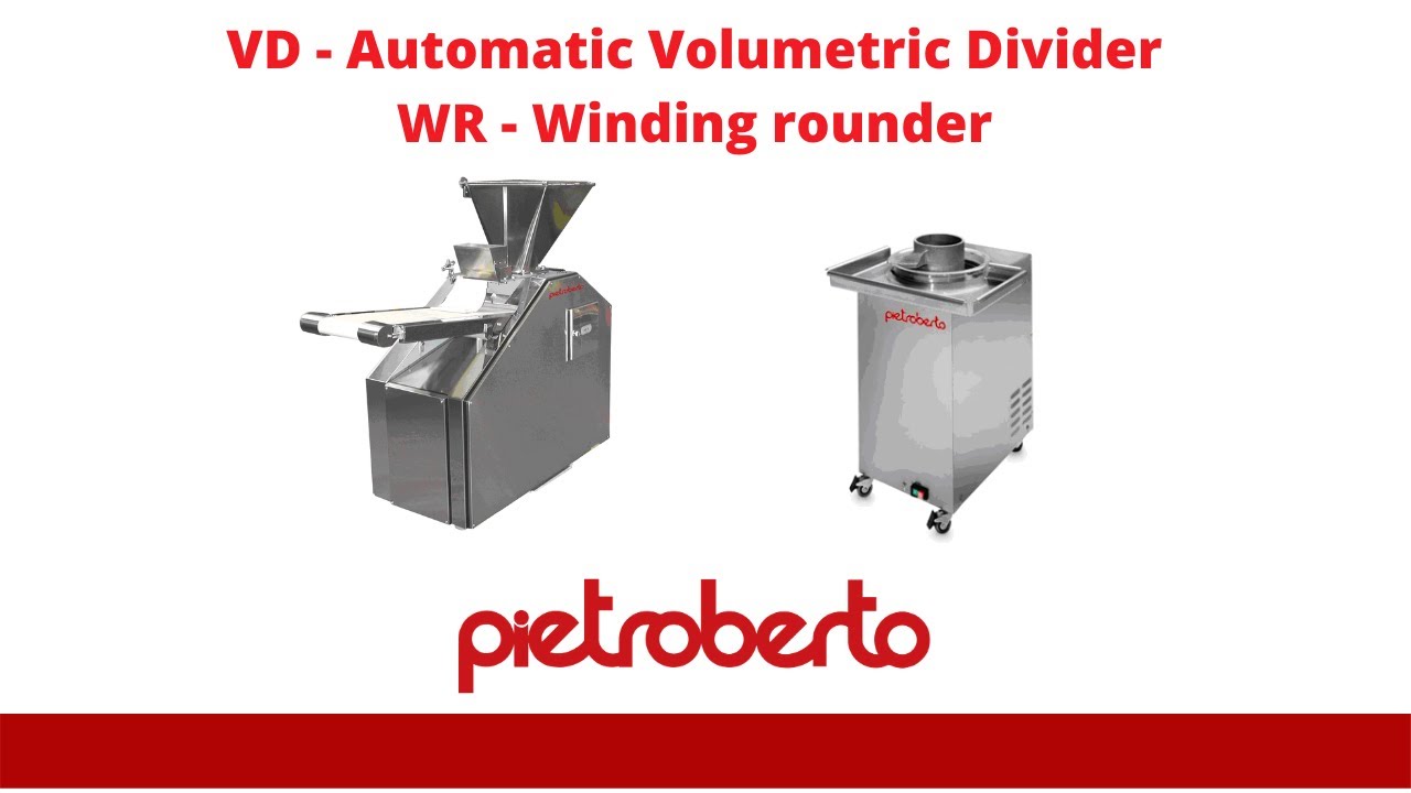 Pietroberto - VD + WR - Automatic Volumetric Divider + Winding Rounder