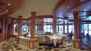 Sabatini and Adagio piano bar on Crown Princess Cruise Ship - Manhattan NYC - ECTV