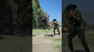 Floating tornado kick 😱 #training #tutorial