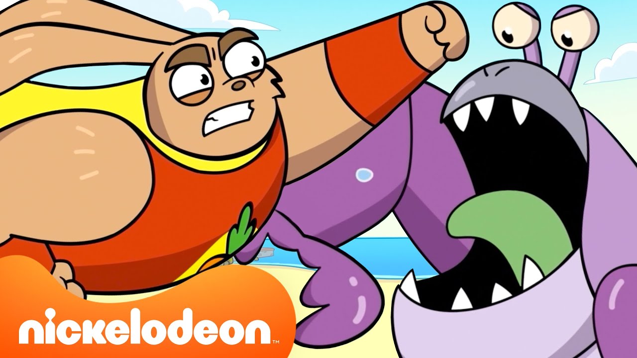 The Super Duper Bunny League Fights a Sea Monster! 🐙 | 