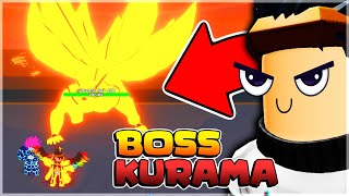 COMO DERROTAR O BOSS KURAMA NO ANIME FIGHTING SIMULATOR!