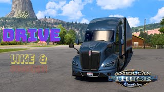 American Truck Simulator 1.50 open beta  finding hidden road to Nebraska state #live    #ats