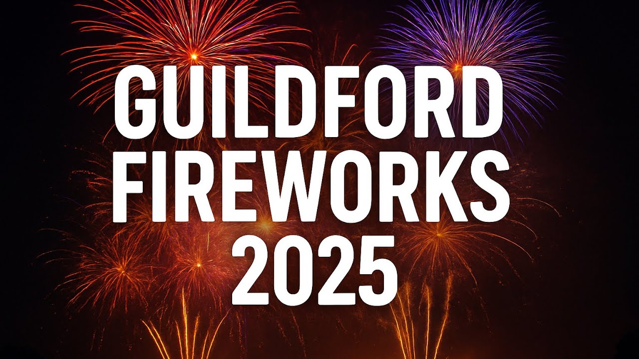 Guildford Fireworks 2025 | Stunning Bonfire Night Celebration 🎇