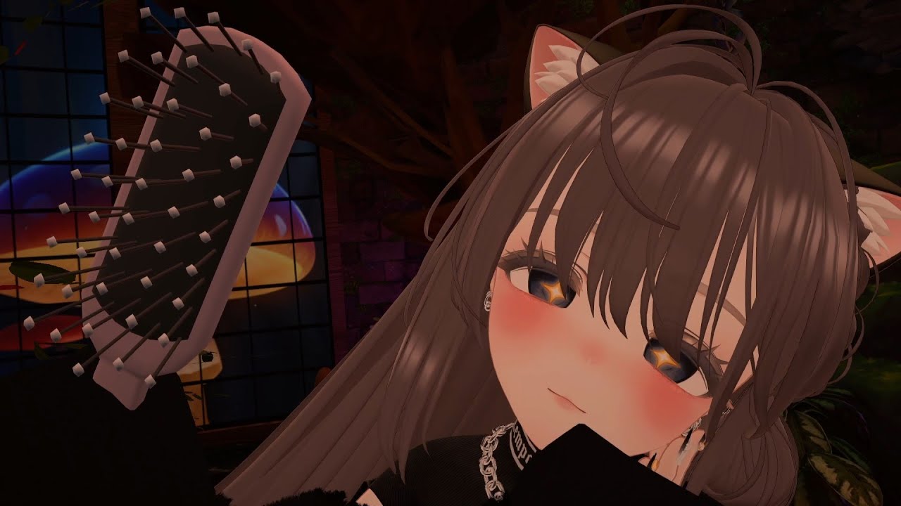 ASMR trigger assortment in the mushroom loft🍄 [3D ENVTUBER]