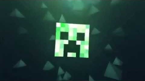 3D Creeper Head Intro / Outro Template | No Words | AE / WMM / SV
