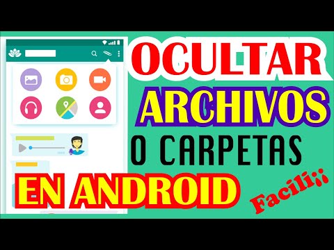 Video: Cómo Ocultar Archivos