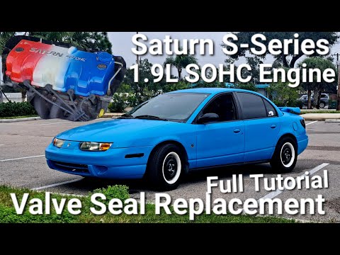 How To Replace Valve Seals In A 1.9L SOHC Saturn S-Series Engine | Full Tutorial