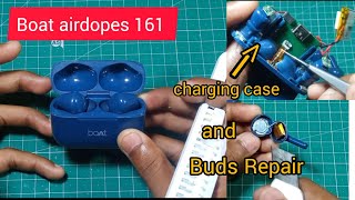 how to repair airdopes  charging case and airbuds। boat airdopes 161 repairing ।।TH24
