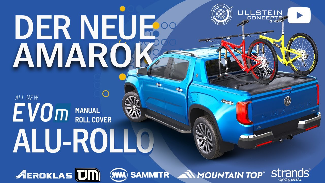 VW Amarok 2023 Laderaumabdeckung - Mountain-Top EVOm - Manuelles