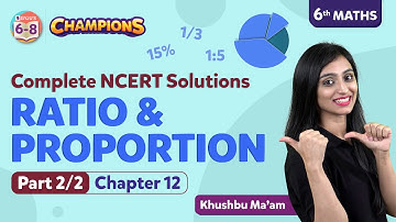 Ratio and Proportion Class 6 Maths (Chapter 12) Complete NCERT Solutions (Pt 2) | BYJU