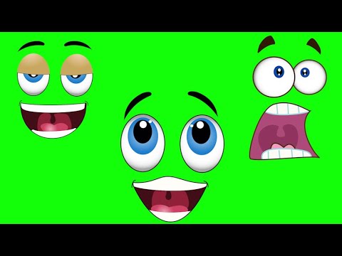 Animation Eyes Pack 2 Motions Green Screen Effects Animations Effects VideoHD 1080 