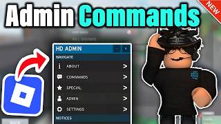 How to Make Admin Commands in Roblox Studio