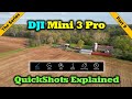 DJI Mini 3 Pro - Coolest Feature - Quickshots