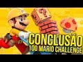 A CONCLUSÃO DO DESAFIO 100 MARIO CHALLENGE, SEM CORTES! – Super Mario Maker