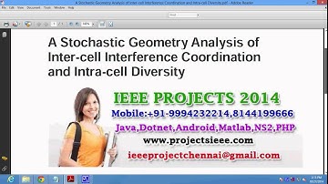 A Stochastic Geometry Analysis of Inter cell Interference Coordination and Intra cell Diversity