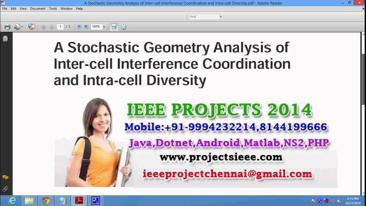A Stochastic Geometry Analysis of Inter cell Interference Coordination ...