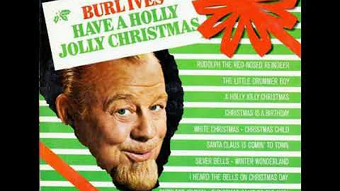Burl Ives - Holly Jolly Christmas 1 Hour loop