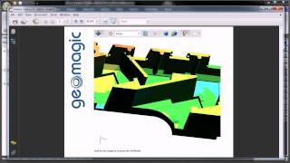 Geomagic Qualify -3D PDF Command