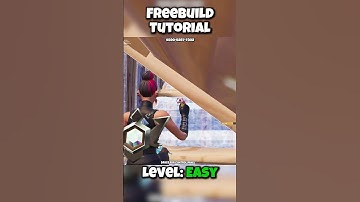 Freebuild Tutorial | Level Easy #fortnite #tutorial #freebuild #retake #easy #practice