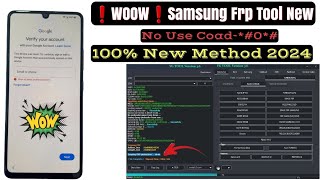 No-*#0*# All samsung Frp Bypass 2024 Fail ADB Enable Android 13,14 /New Free Tool One click Unlock 🔥