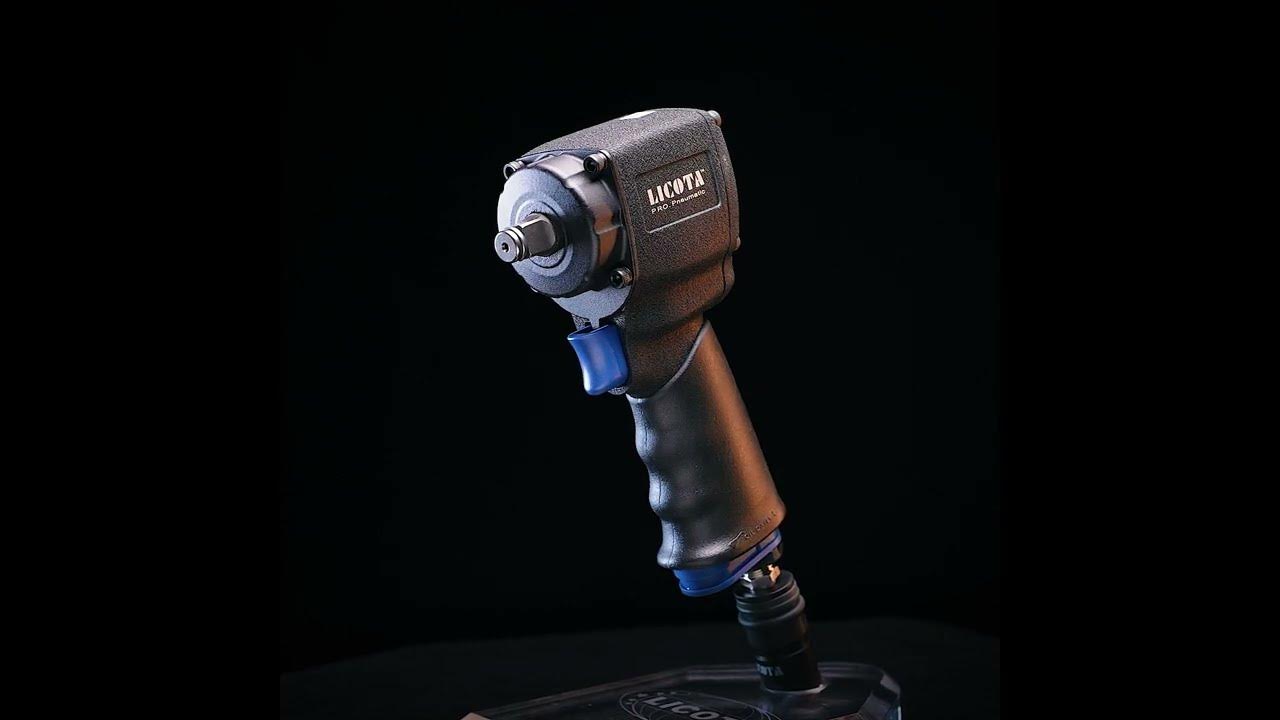Гайковерт пневматический ударный Licota PAW-04055C 1/2" 678 Нм, ультра ...