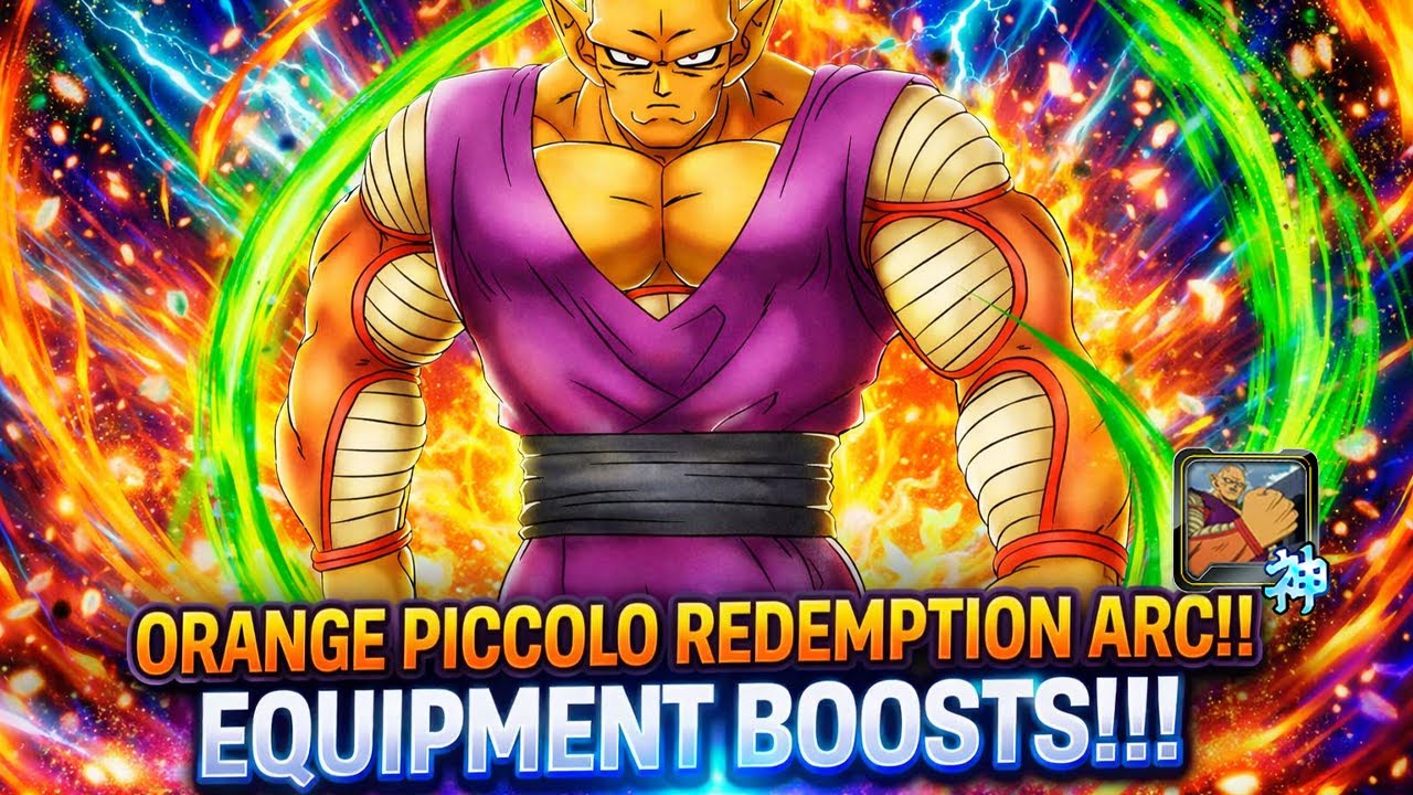 ORANGE PICCOLO REDEMPTION ARC! INSANE STAT BOOSTS!! | Dragon Ball Legends