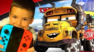 ТАЧКИ 3 🚗 ИГРА Прохождение с ПАПОЙ на Nintendo Switch Мультики про Машинки Видео для Детей ТАЧКИ 3 🚗 ИГРА Прохождение с ПАПОЙ на Nintendo Switch Мультики про Машинки Видео для Детей