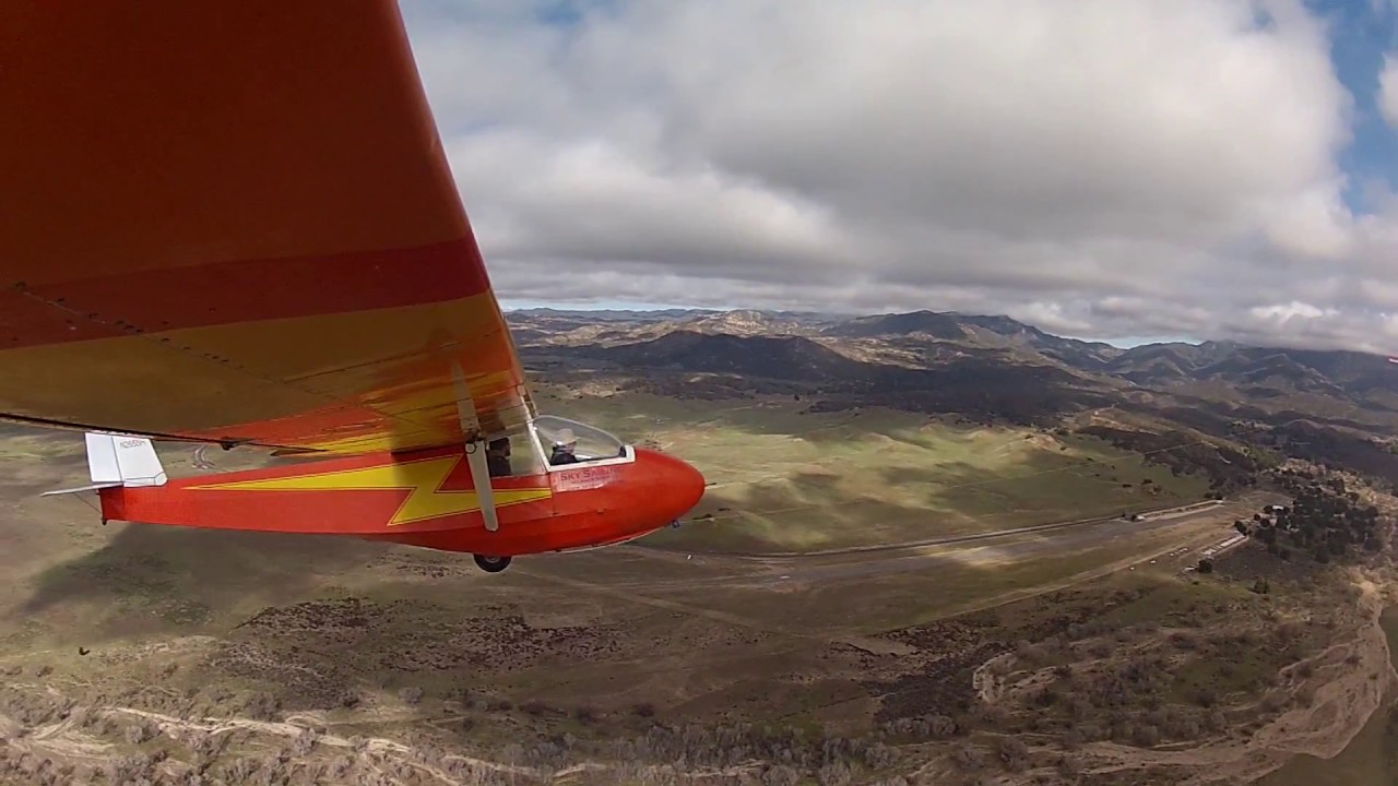 Glider Warner Springs Soaring Aerotow SGS233 Sky Sailing YouTube