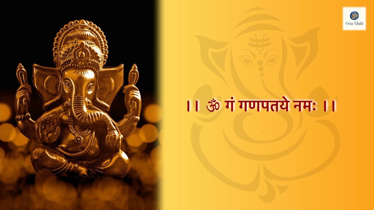 Om Gan Ganpataye Namo Namah Shri Siddhivinayak Namo Namah Ashtavinayak Namo Namah - Hindi Status Tube