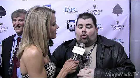 Michael Bower at the World Poker Tour Celebrity In...