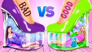 Good Sister vs Bad Sister | We Adopted Twins! Good vs Bad Cheerleader in One Team