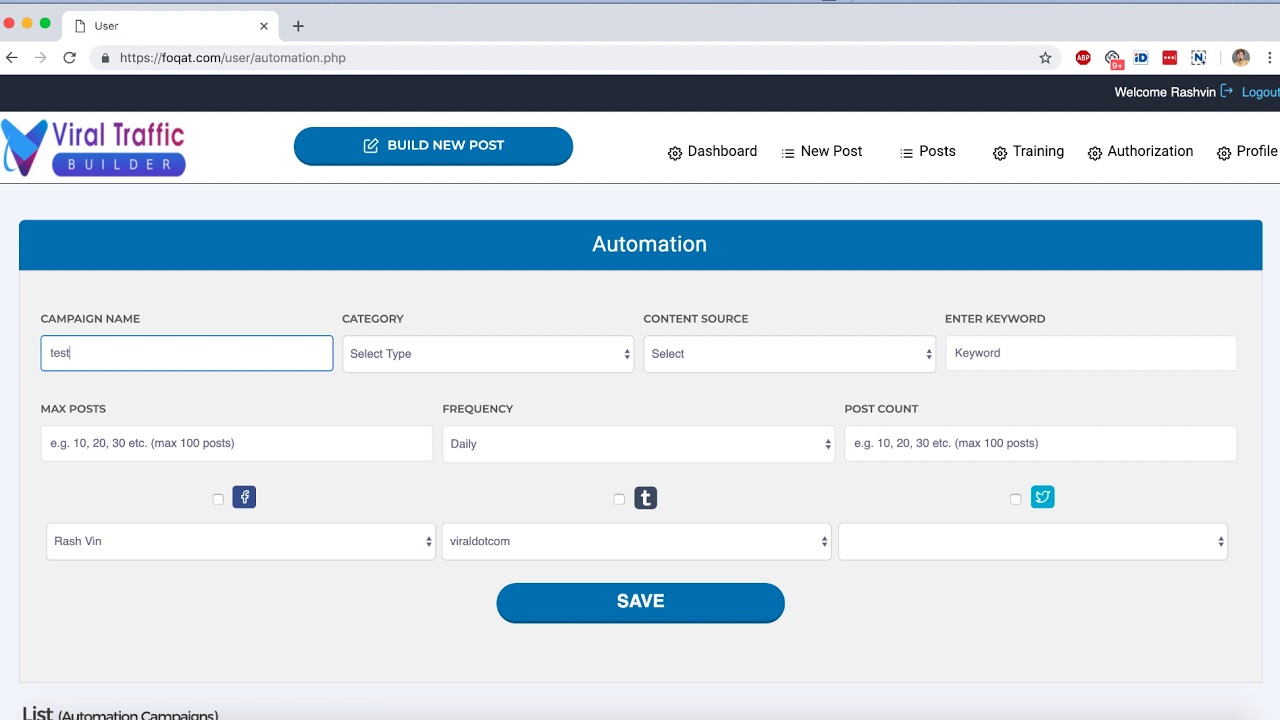 Viral Traffic Builder Overview