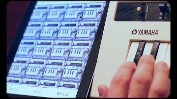 Yamaha Reface loading/transferring  QR codes with the Yamaha App