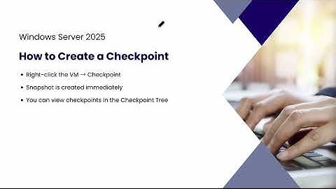 16 Using Checkpoints in Hyper-V (Snapshots Explained) | Windows Server 2025