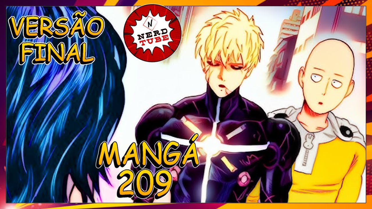 O herói mais perseguido  - One Punch Man Mangá 209 / 254 (Versão final)