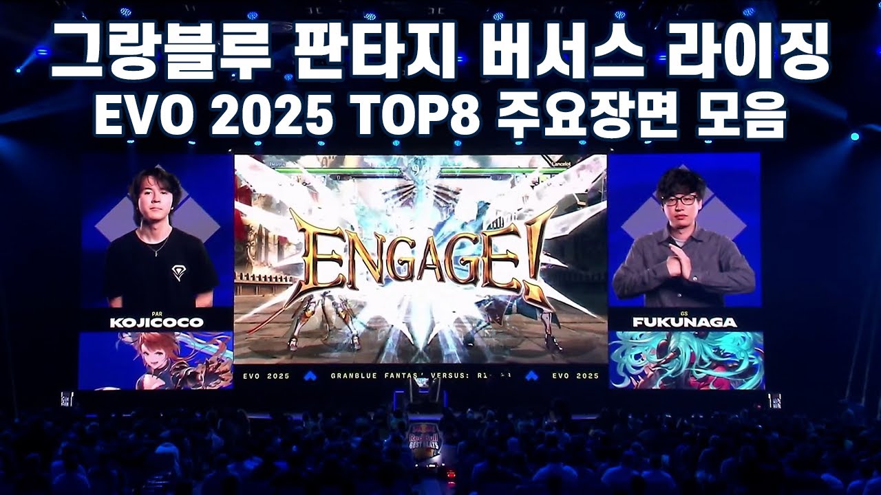 EVO 2025 그랑블루 판타지 버서스 라이징 8강 주요장면 모음