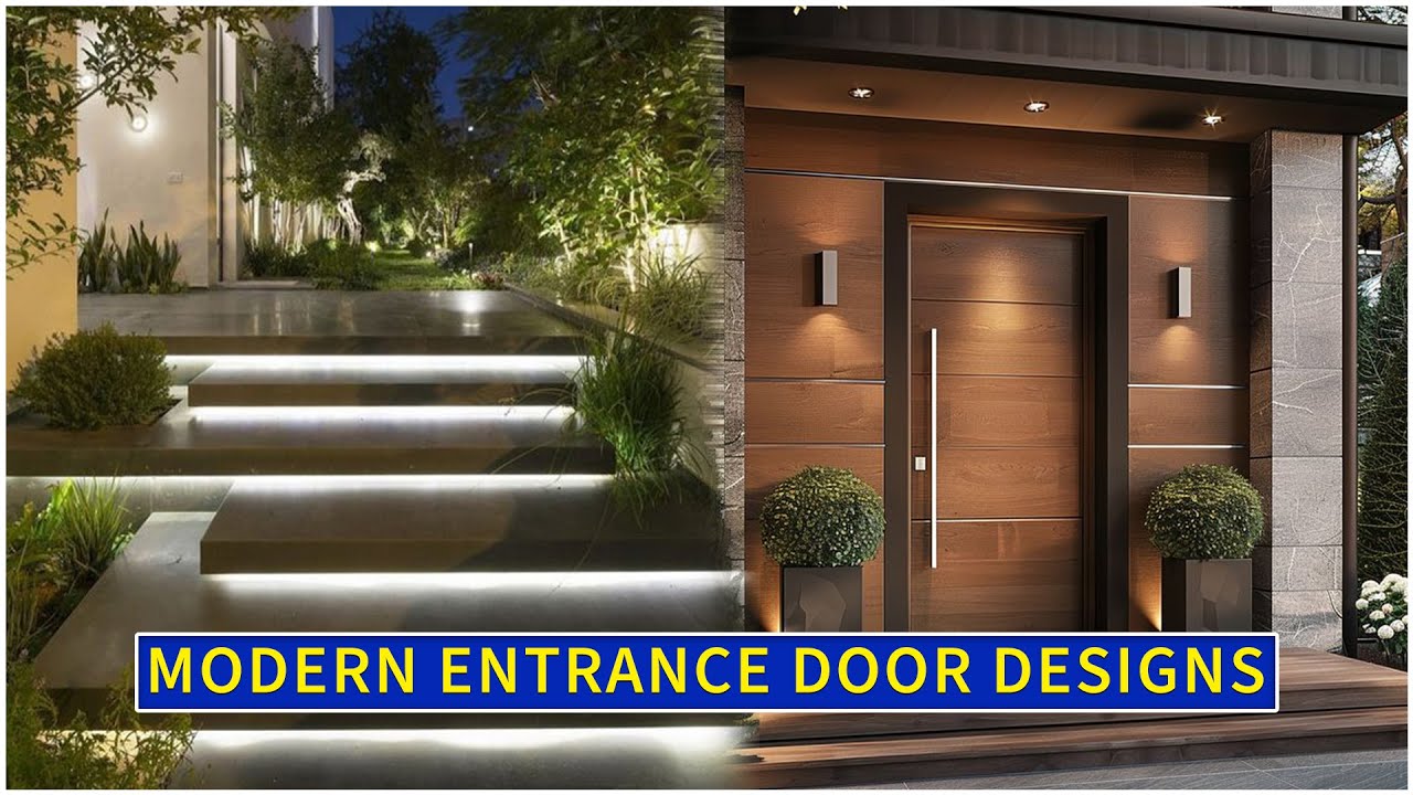 MAIN ENTRANCE DOOR DESIGNS- PART 1 | MODERN, STYLISH & VASTU IDEAS | 