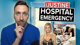 iJustine's Hospital Emergency Explained - Interventional Radiologist Reacts