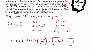 Confidence Intervals Part 1