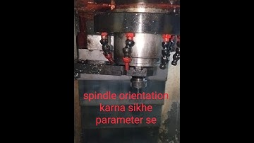 #fanuc #spindle orientation kaise kare parameter se