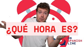 ⏰¿QUÉ HORA ES? 💥La HORA en ESPAÑOL ⌛ screenshot 1