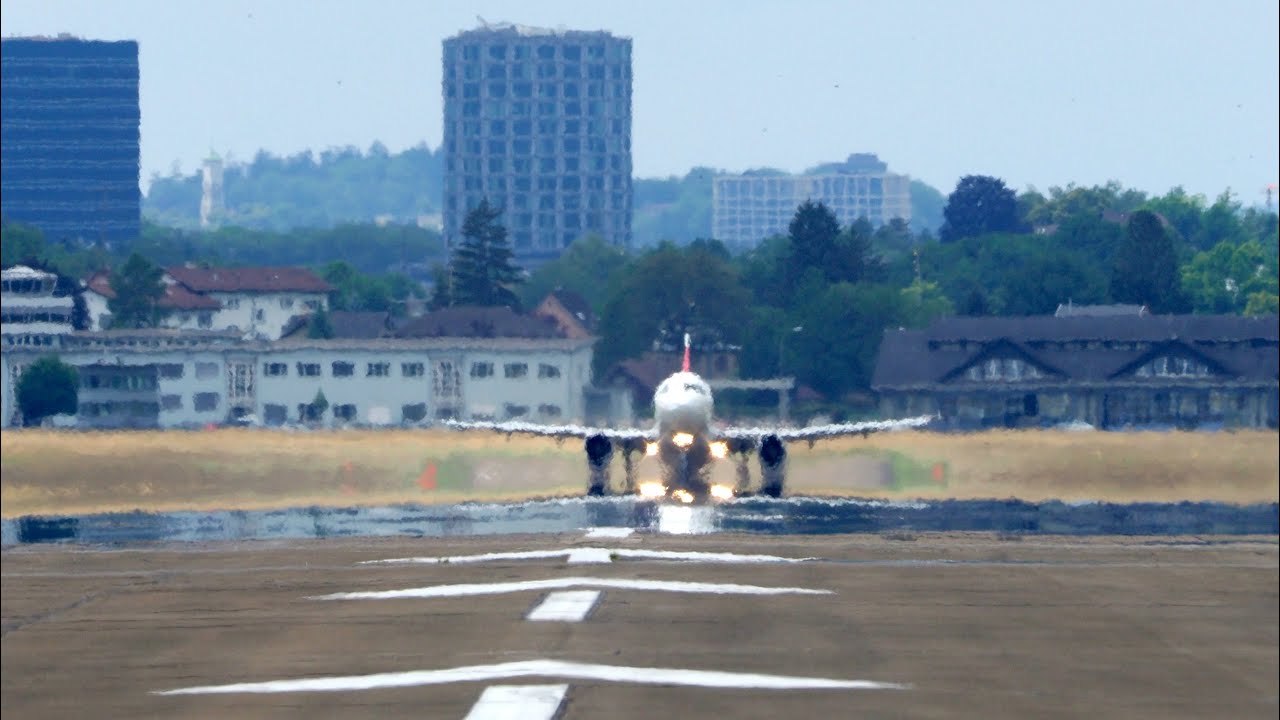 Dübendorf Flugplatz | Swiss Airbus Take-off | back to Zurich Airport | 15./16.06.2020