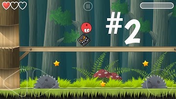 Red Ball 4 Walkthrough Gameplay Part 2 - Deep Forest Level 16 - 30 ( IOS, Android)