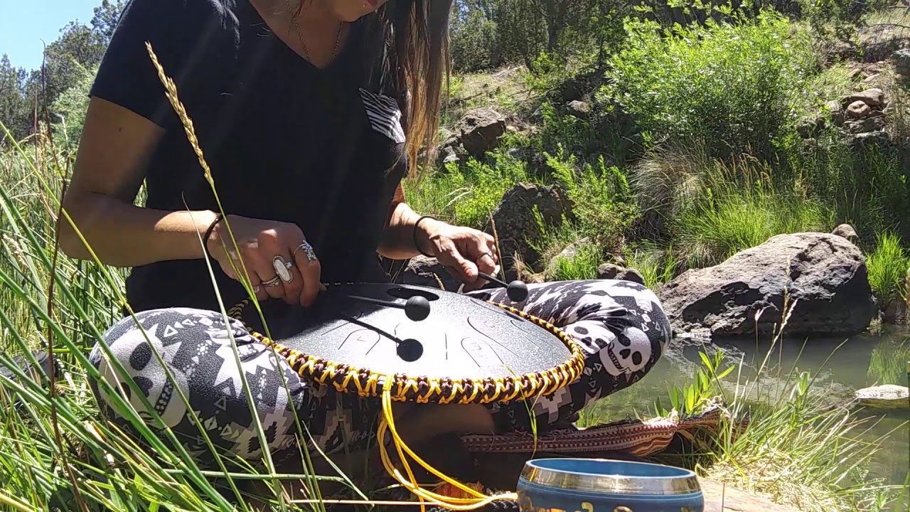 14 note steel tongue drum meditation beginner YouTube