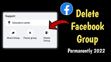 Facebook Group Delete Kaise Kare | How To Delete Facebook Group Permanently 2022