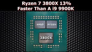Ryzen 5 3600 \& Ryzen 7 3800x benchmarks, Intel's 10nm Process