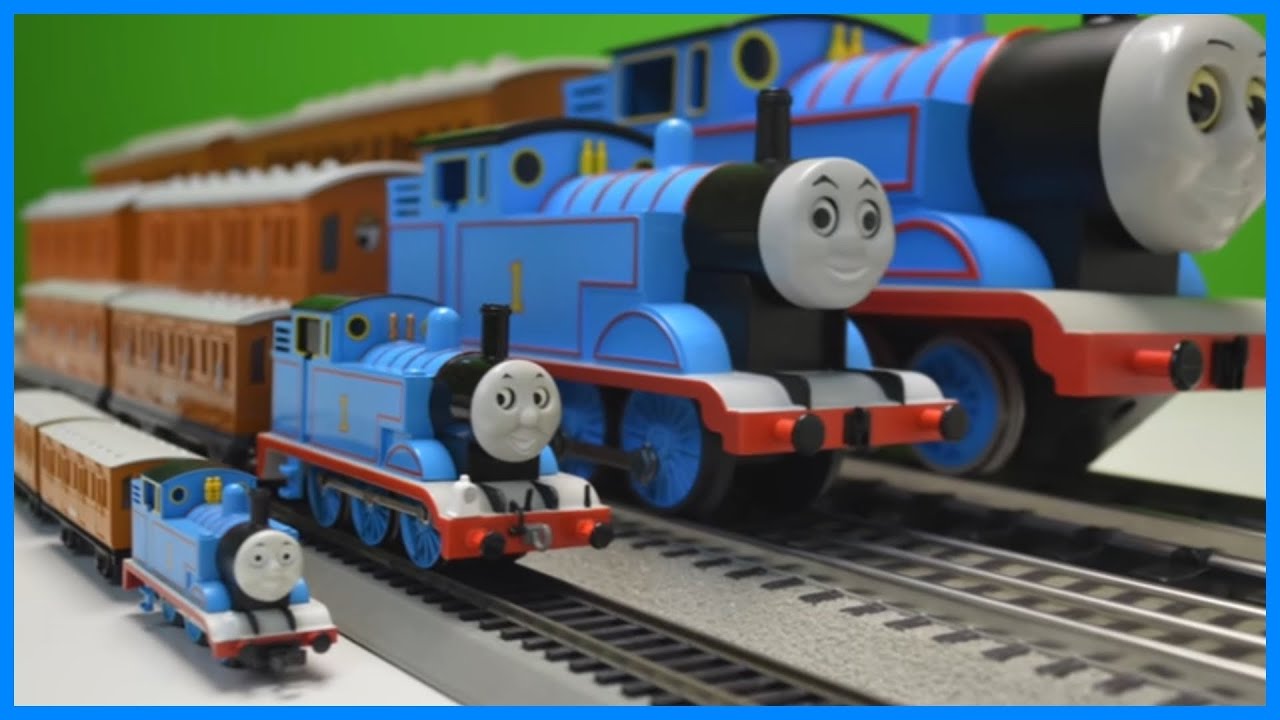 4 SCALES! Thomas the Tank Engine with Annie &amp; Clarabel N 